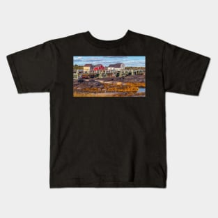 Low Tide at Blue Rocks 05 Kids T-Shirt